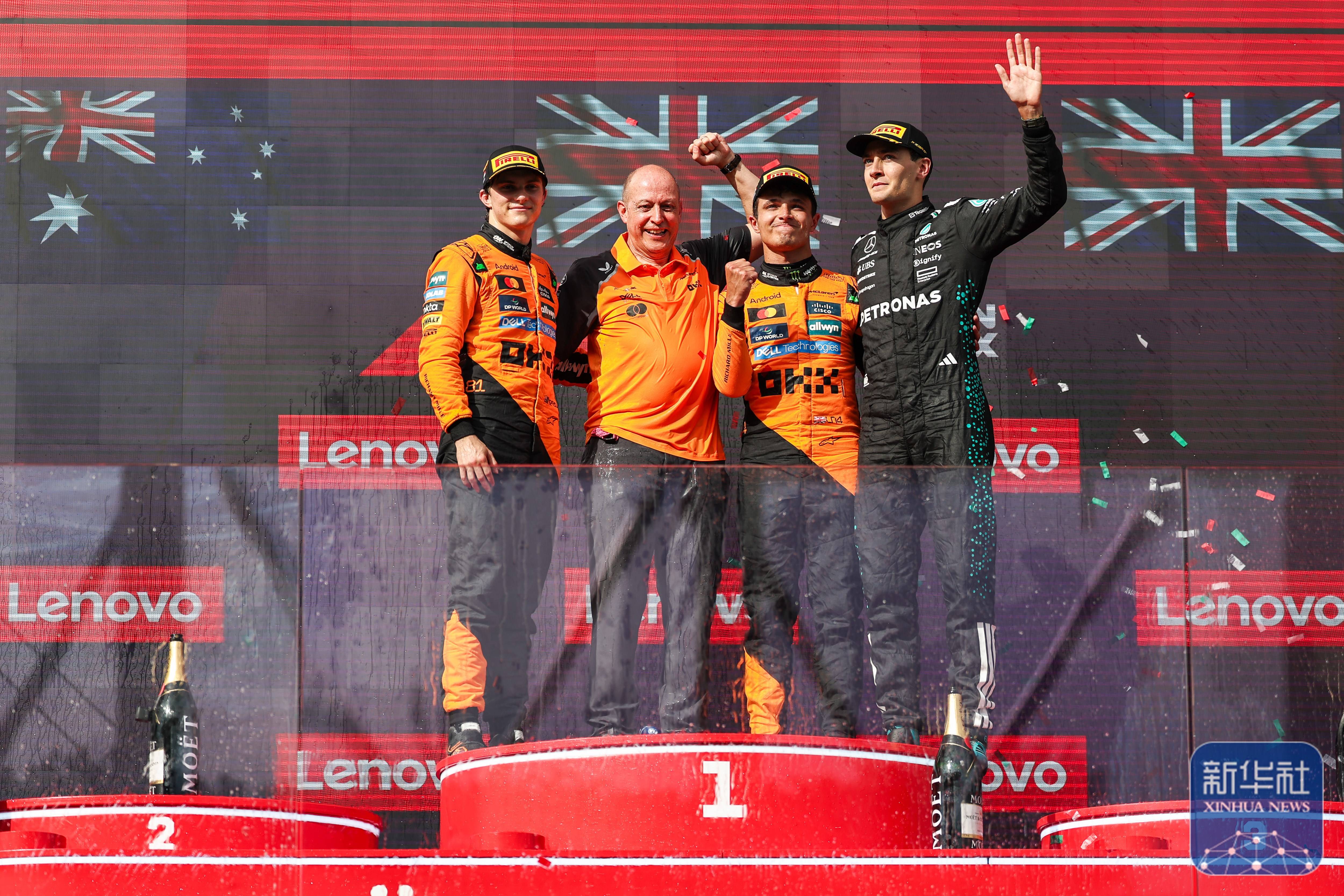 梅赛德斯完胜阿斯顿马丁，诺里斯关键制胜的简单介绍